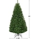 thumbnail image 3 of Árbol de Navidad Goplus Preiluminado 5 Pies Verde, 3 of 3