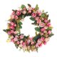 thumbnail image 5 of Guirnalda Circular De Arte Artificial Para Puerta, 17,72 Pulgadas, Corona De Oto?o Para Porche, Rosa Intenso, 5 of 5