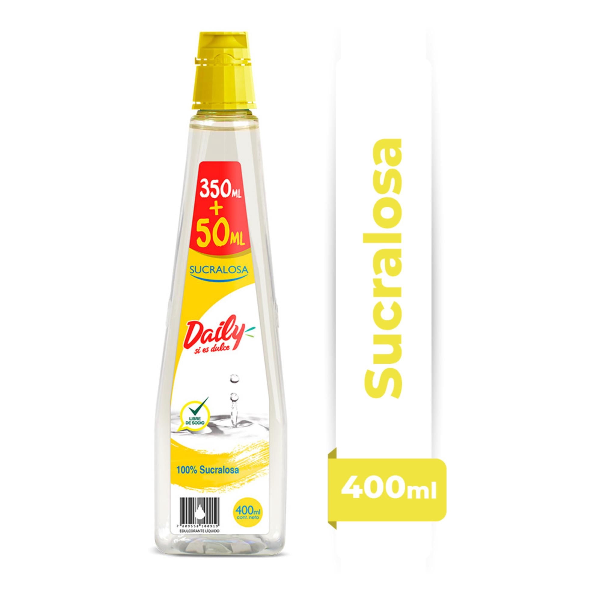 Endulzante Líquido Sucralosa Botella 400 ml Daily