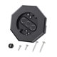 thumbnail image 1 of Bloque De Montaje De Revestimiento Kit De Placa De Montaje Para Exteriores Bloque De Montaje De Luz De Revestimiento Negro, 1 of 5