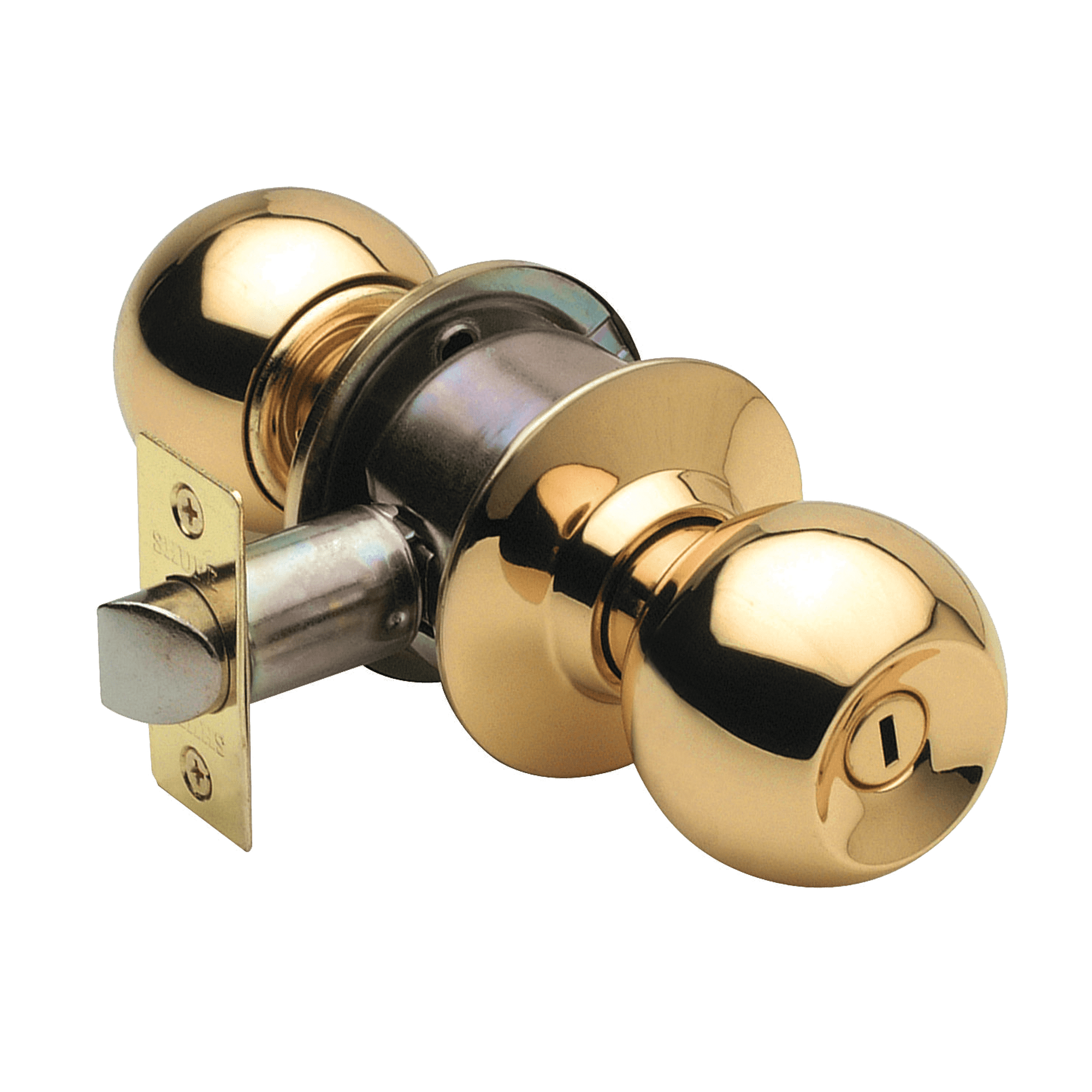 Cerradura Cilíndrica Pomo Yale Baño Dormitorio Bronce