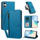 thumbnail image 2 of Funda con Billetera para [Samsung Galaxy A06/A07 4G/5G] con Bolsillo Zipper y Tarjetero Azul lago, 2 of 6