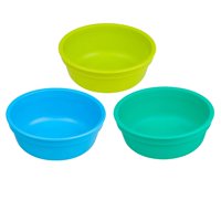 Replay Recycled - Set 3 Bowl Ecológico- Verde Limón-Azul-Aqua
