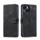 thumbnail image 1 of Funda Cartera para iPhone 14 Tapa con Ranuras, Soporte y Correa Negro, 1 of 5