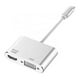 thumbnail image 1 of Adaptador USB Tipo C A VGA Y Hdmi 2 En 1 4k, 1 of 4