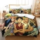 thumbnail image 2 of One Piece Bedding Set Duvet Cover Set for 3D Printed 3 Pcs Soft Breathable Luffy Comforter Cover Quilt Cover with Pillowcases Double, 2 of 3
