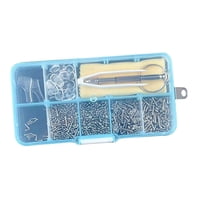 Magideal - Juego De Herramientas De Reparación De Surtido De Anteojos, Minitornillos Pequeños, Tuercas, Pinzas De Gancho, Destornillador, Minitornillos Pequeños,