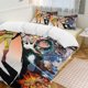 thumbnail image 1 of One-Punch Man Anime Home Bed 3-piece Set Classic Japanese Anime Polyester Wash Student Dormitory Set, 1 of 3