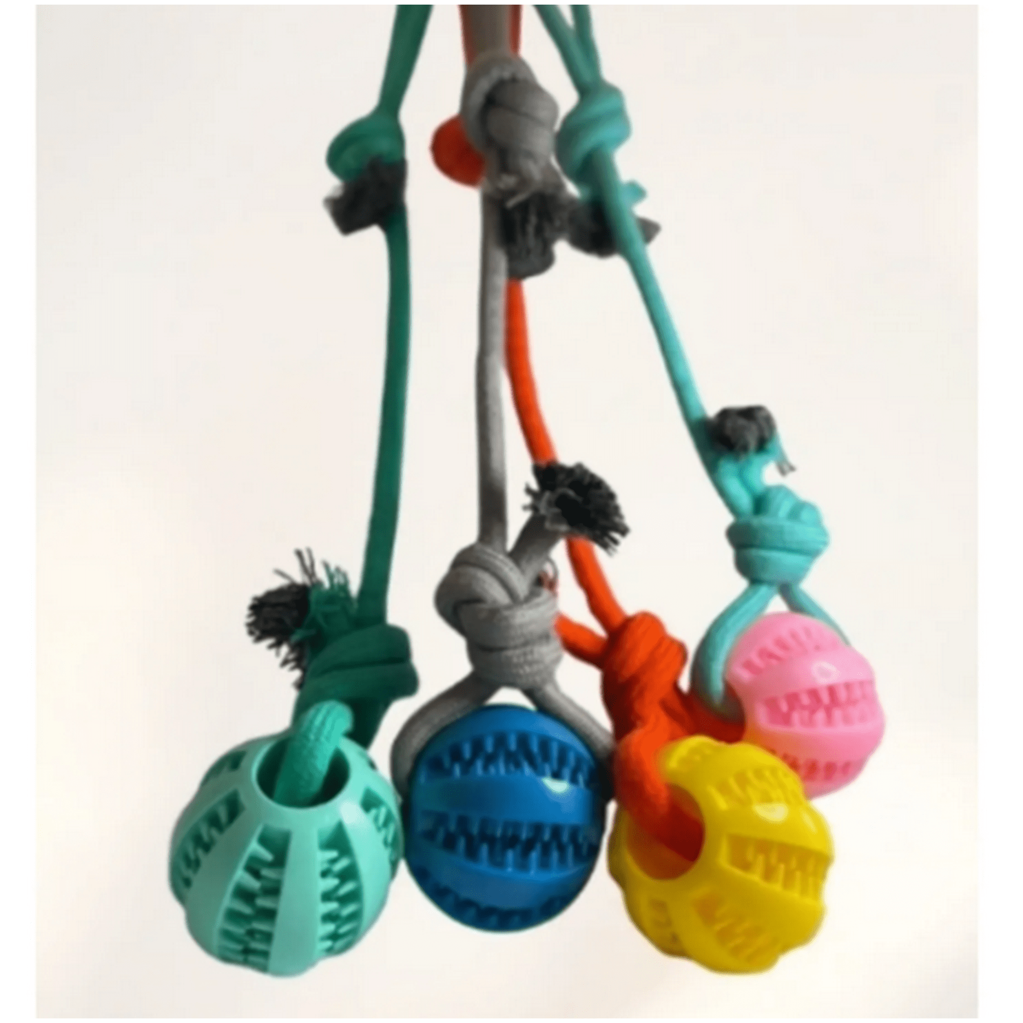 Genérico - Juguete Con Correa Y Pelota Para Perros
