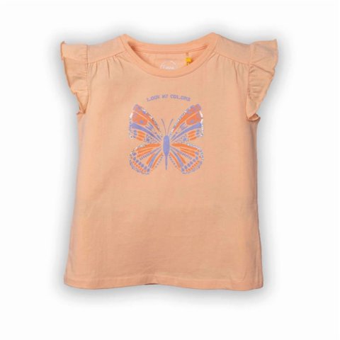 Polera Niña Damasco Pillin