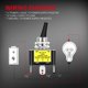 thumbnail image 5 of Interruptor DaierTek 30A 12V DC con LED rojo para coche y camión, 2 unidades, 5 of 6