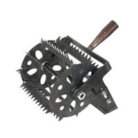 Magideal - Rodillo Quitamalezas, Herramienta Resistente Para Eliminar Malezas Y Aflojar El Suelo Del Jardín.