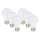 thumbnail image 1 of Paquete de 6 bombillas LED KOR de 15 W, 2700 K, 1500 lúmenes, A19, E26, 1 of 7