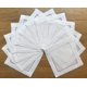 thumbnail image 3 of Servilletas de lino blanco para cócteles, juego de 50 servilletas de tela de lino, posavasos, dobladillo, 100% lino, para bebidas y fiestas, paquete de 50, 3 of 7