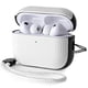 thumbnail image 1 of Funda de cuero RIXENY para AirPods Pro 3 (3.ª generación 2025) blanca, 1 of 7