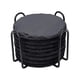 thumbnail image 2 of 8 Posavasos De Pizarra Para Bebidas, Protección De Mesa Con Soporte Para Bar, Cocina, Hogar, Redondo, 2 of 5