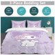 thumbnail image 5 of Kuromi Quilt Set Thicken Soft 3 Pieces Bedding Set All Season Duvet Cove with 2 Pillowcases for Adult Women Girls Teens Home Room Decor, 5 of 5