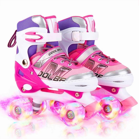 Patines de ruedas Sowume ajustables para niñas y mujeres