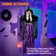 thumbnail image 2 of Decoraciones de Halloween JOYIN Animated Witch de 47 pulgadas con sonido, 2 of 9