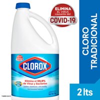 Cloro Triple Acción Líquido Tradicional Botella 2000 Ml Clorox