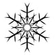 thumbnail image 1 of Decomural Christmas Snowflake Xmas WS-15248, 1 of 2
