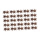 thumbnail image 2 of 50 Piezas De Estrella Y Campana De óxido, Adorno Navide?o Rústico Para Ventanas, Puertas, Cocina, Estrella De 4 Cm, 2 of 5