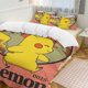 thumbnail image 3 of 3 Piece Bedding SetTrends International Pokmon - PikachuComforter Set for Kids Boys Teen Tween 3D Lightweight Microfiber Bedding Sets, 3 of 5