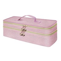 Magideal - Bolsas Para Secador De Pelo, Soporte Para Secador De Pelo Portátil, Cremalleras Dobles, Bolsa Para Cubrir El Polvo De Viaje, Organizador De Herramient