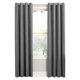 thumbnail image 2 of Cortina Blackout 100% 1 Paño 140x230cm Textura Lino plateado, 2 of 9