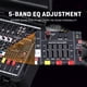 thumbnail image 3 of Mezclador de audio BOMGE Professional de 6 canales con Bluetooth y USB, 3 of 9