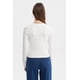 thumbnail image 3 of Polera Mujer Mangas Largas Calada Crudo, 3 of 4
