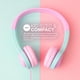 thumbnail image 5 of Auriculares JLab JBuddies Folding Kids Gen 2 rosa/verde azulado de más de 2 años, 5 of 5