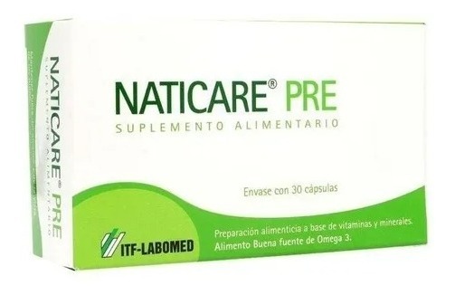 Itf Labomed - Naticare Pre X 30 Capsulas