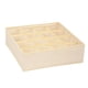 thumbnail image 2 of Caja de almacenamiento para ropa interior y calcetines, contenedor de almacenamiento para baño, versátil, fácil de limpiar, organizador de cajones par Cuadrícula beige 16, 2 of 5