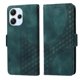thumbnail image 1 of Carcasa FOXDOCK Xiaomi Redmi 12 4G/5G de cuero PU, diseño acolchado clásico, protección contra caídas y rayones, 1 of 5