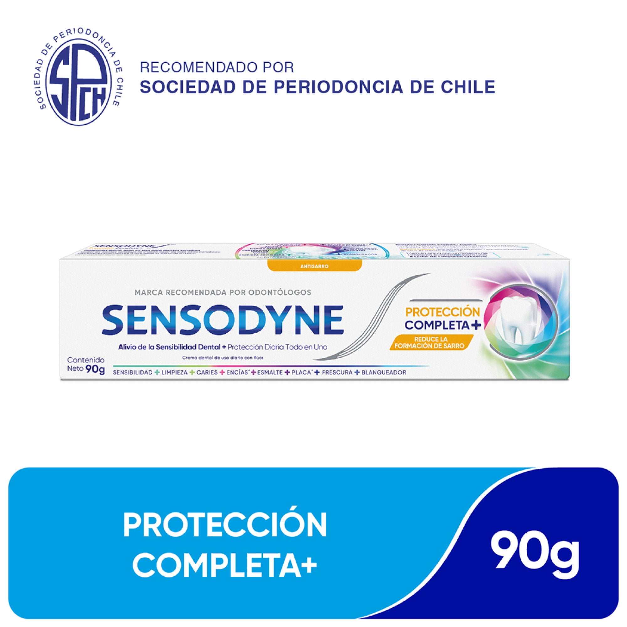 Pasta Dental Sensodyne Protección Completa + Antisarro