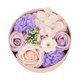 thumbnail image 3 of Caja De Flores De Rosa De Jabón Adorno Floral De Flores Simuladas Para Regalo De Acción De Gracias Violeta, 3 of 5