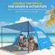 thumbnail image 2 of Carpa de playa Gorich UPF 50+ con toldo, 260 x 165 x 150 cm, 2 of 8