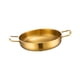 thumbnail image 4 of Olla Para Fideos Ramen Coreanos, Olla De Acero Inoxidable Para Cocinar En Casa, Cocina, Camping, 24 Cm, Dorada, 4 of 5