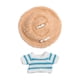 thumbnail image 3 of Suéter Y Sombrero De Rayas Para Muñecas De Moda, 2 Unidades, Disfraz Para Muñecas De 15 A 17 Cm, Muñecas De Niño, 3 of 3
