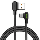 thumbnail image 3 of Cable certificado USB - tipo c gamer mcdodo 90 grados Negro, 3 of 3