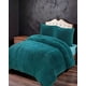 thumbnail image 4 of Pack Cobertor De Invierno Peludo 2 Plazas 230x250cm Turquesa, 4 of 4