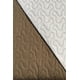 thumbnail image 4 of Cubrecama Quilt Reversible 2 Plazas 240x260cm Café, 4 of 6