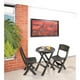 thumbnail image 3 of Set Juego Terraza Plegable plastico Mesa + 2 Sillas Rimax cafe Tamaño Único, 3 of 4