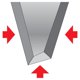 thumbnail image 3 of Serrucho de calar Puntiagudo 300mm 7 TPI YT-3133 - Yato, 3 of 4