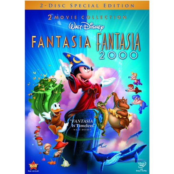 DVD Walt Disney Fantasía y Fantasía 2000 Edición Especial