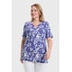 thumbnail image 2 of Polera Mujer Aplicación Print Azul, 2 of 4