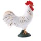 thumbnail image 2 of simulación animal modelo figura juguetes figurita decoración del hogar gallo gallo blanco, 2 of 5