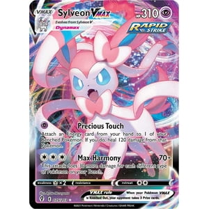 Carta Pokémon Sylveon Vmax 075/203 Ultra Rare - Evolving Skies