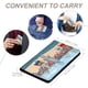 thumbnail image 4 of Robot Dreams Porta Pasaporte Y Cartera De Viaje Premium De Cuero Pu Funda De Pasaporte Bloqueo Rfid Con Ranuras Para Tarjetas De Crédito Estuche Para Libro De Pasaporte Para Familia 10cm × 15cm, 4 of 6